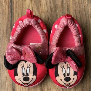Minnie Slippers Toddler 5/6